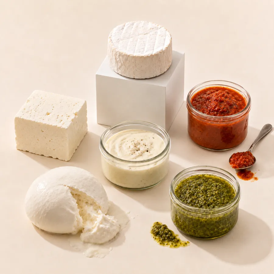 Cheeses & Sauces